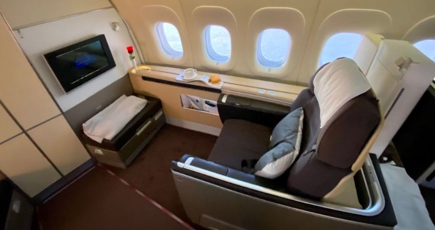 Lufthansa Upgrade to First Class