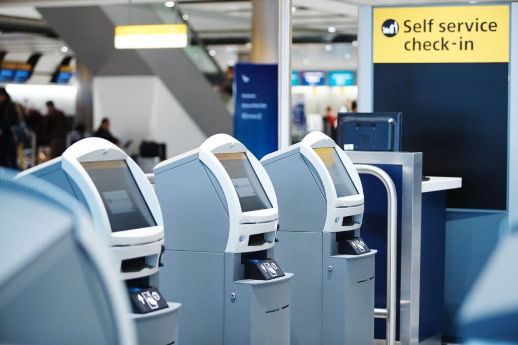 Cathay Pacific Self-Service Kiosk Check-in