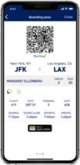 JetBlue Mobile Check in