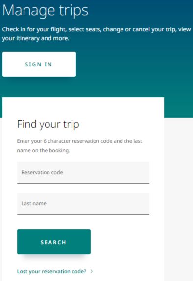 Click on Manage flights