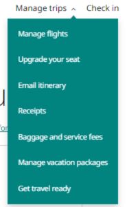 To cancel your flight booking online