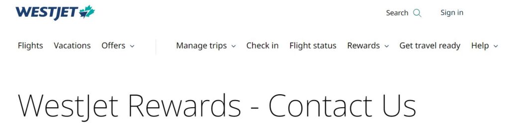 How to Change Name on a WestJet Rewards Account