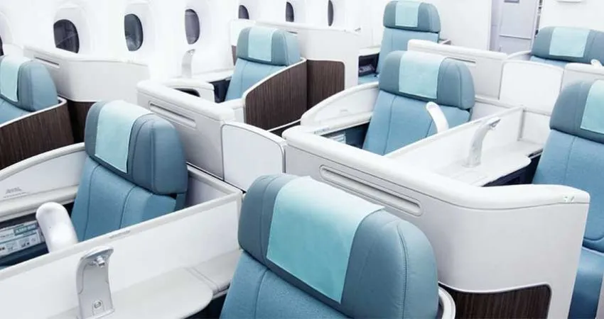 Korean Air First Class Upgrade