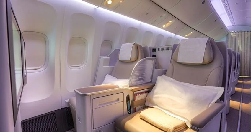 Saudia Upgrade to Business Class
