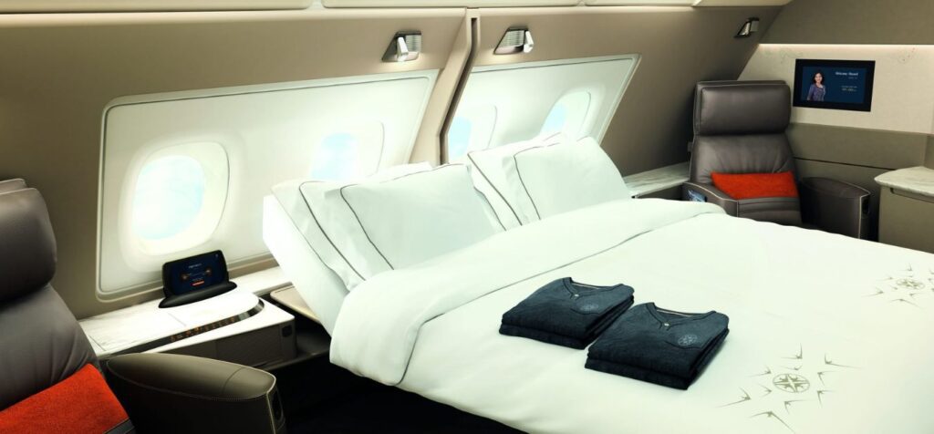 Singapore Airlines First Class Upgrade